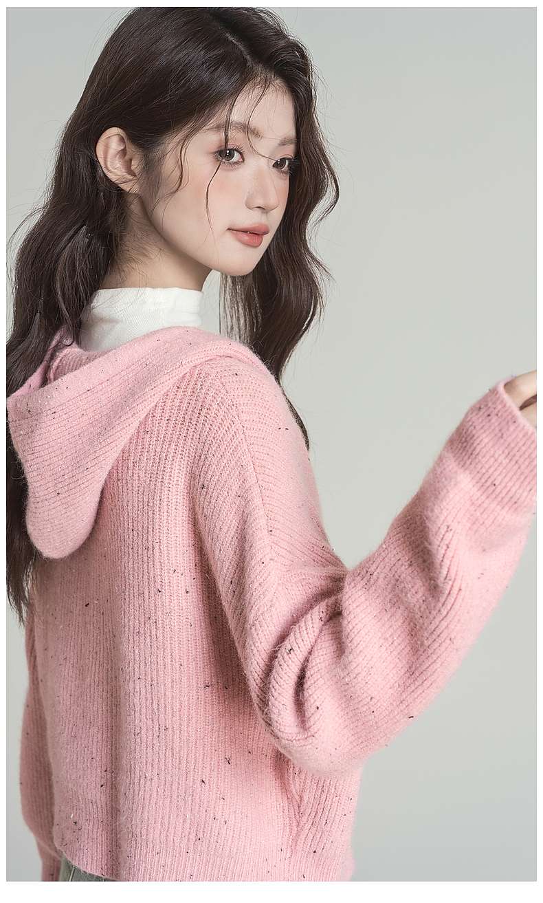 ふわもこニットカーディガン｜デート服