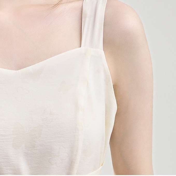 優雅なロングワンピース｜デート服