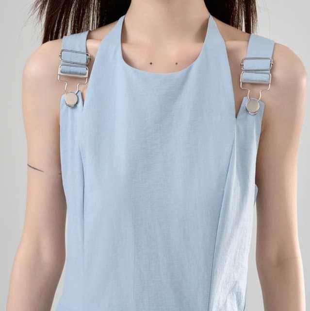 ノースリーブワンピース｜デート服