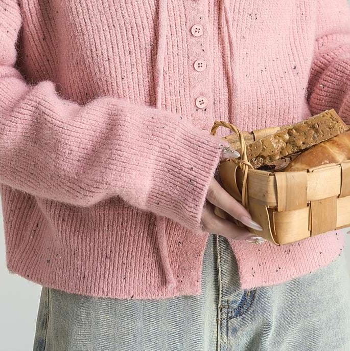 ふわもこニットカーディガン｜デート服