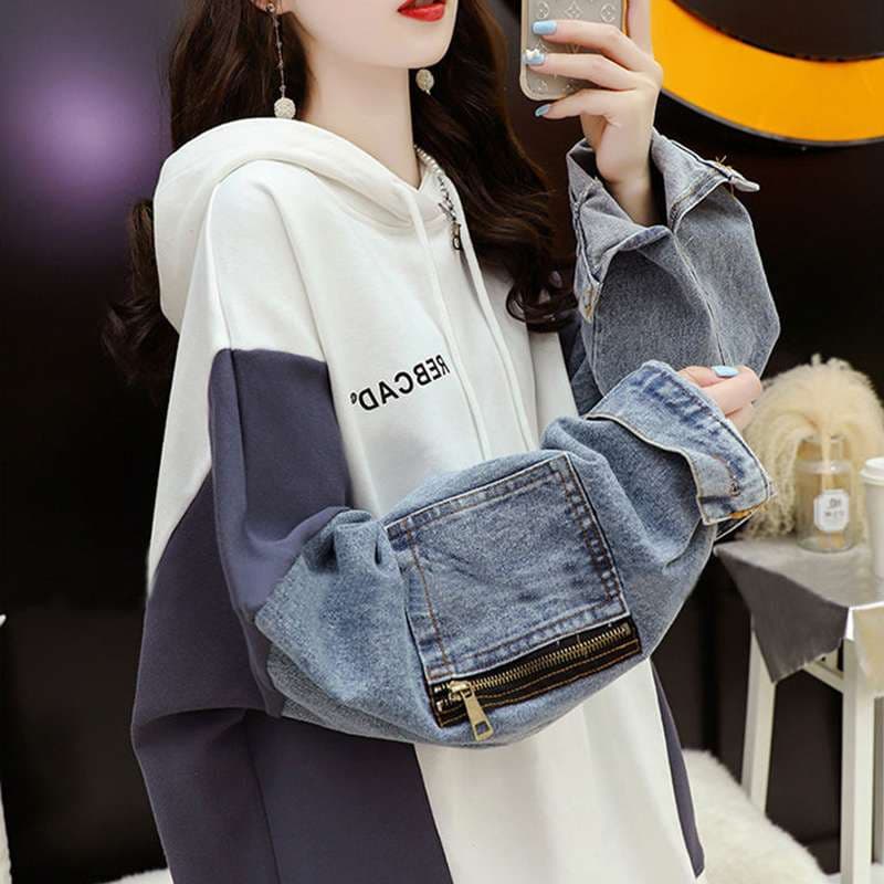 オーバーサイズパーカーコーデ｜デート服