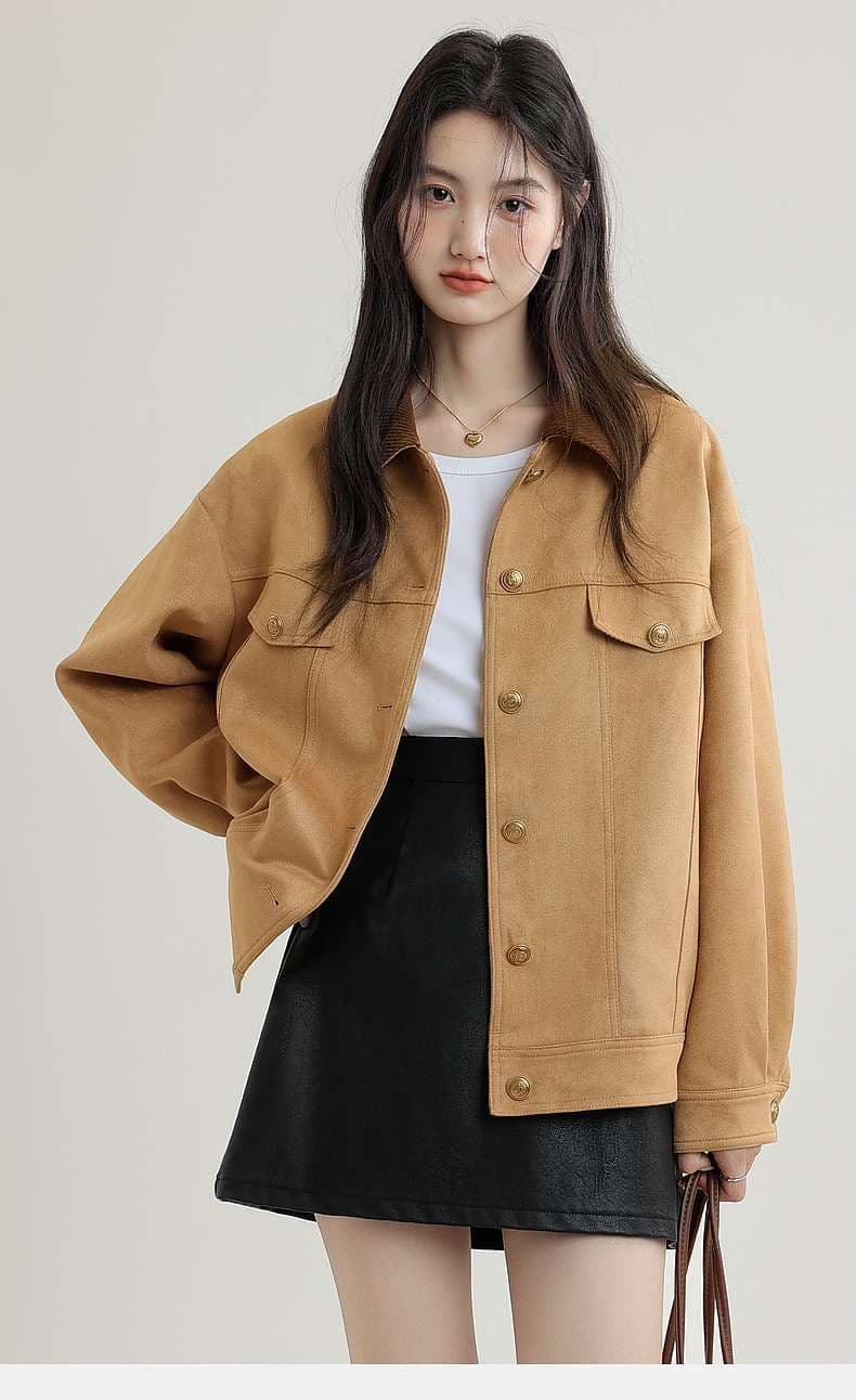 オーバーサイズシャツジャケット｜デート服