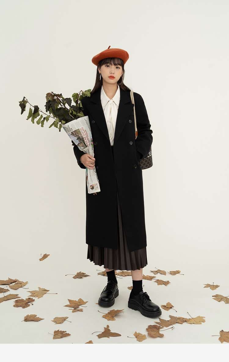 クラシカルな冬のデート服｜デート服