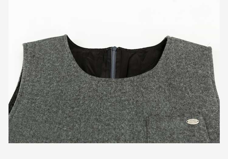 プリーツヘムジャンパースカート＆ブラックトップスセット｜デート服