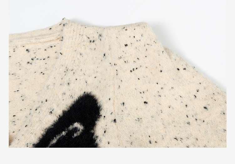 リボン柄カーディガン｜デート服