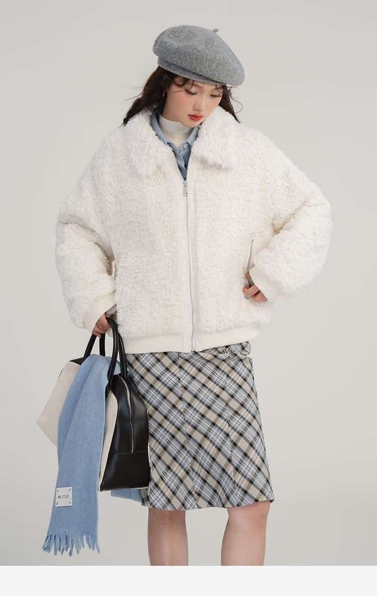 シェルパボアジャケット｜デート服