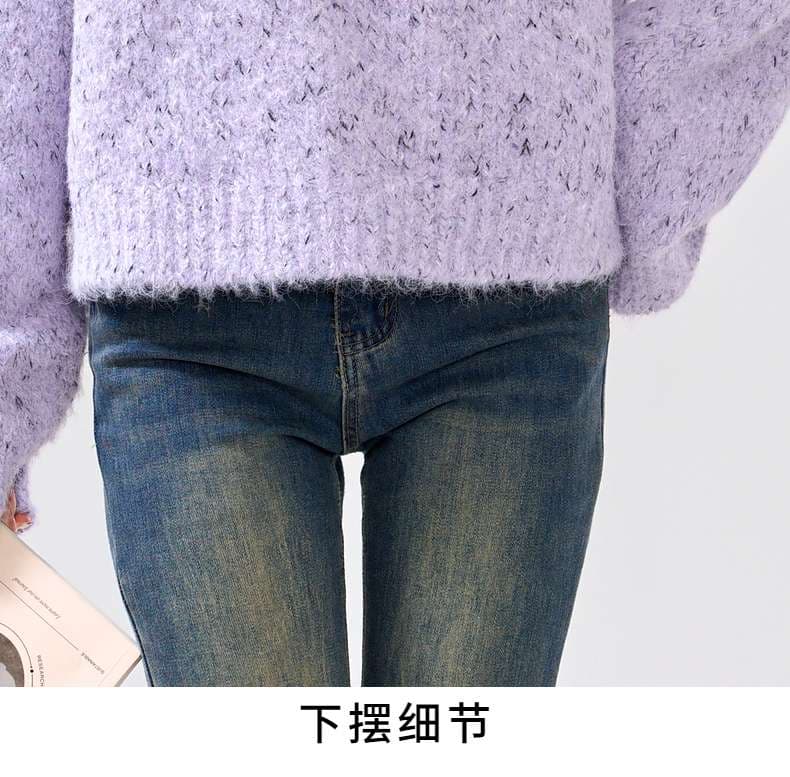 ふわもこ天使のニットセーター｜デート服