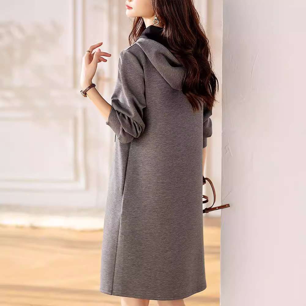 フード付きワンピース｜デート服