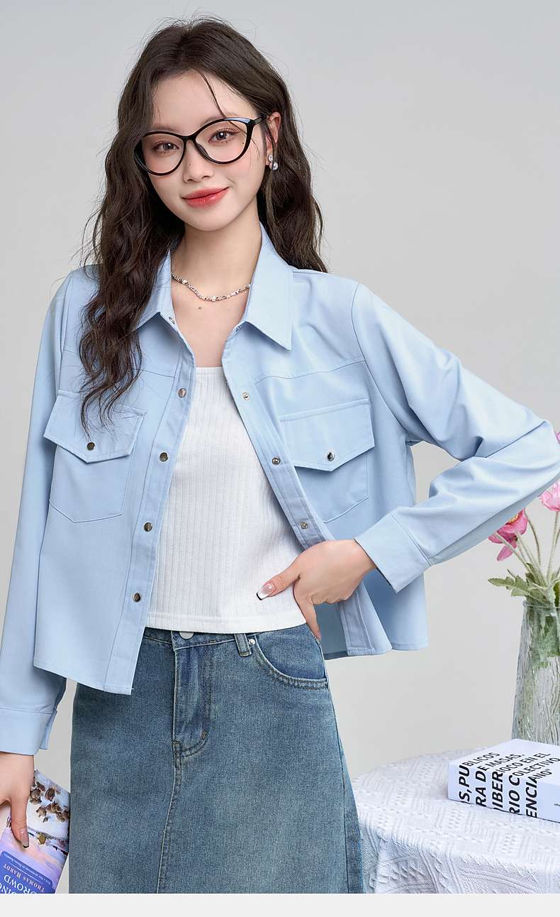 オーバーサイズシャツジャケット｜デート服