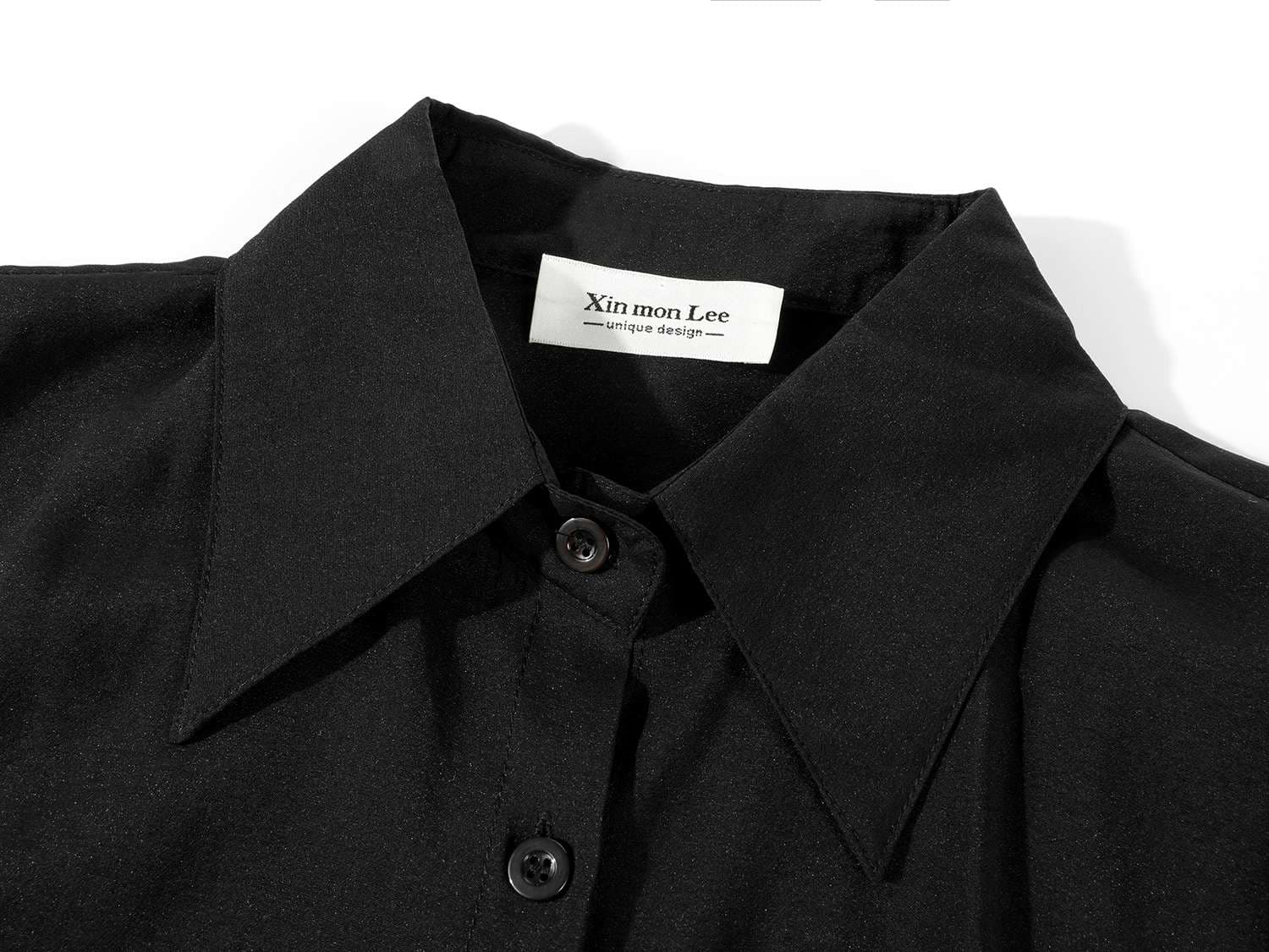 レイヤード風ベスト＆シャツセット｜デート服
