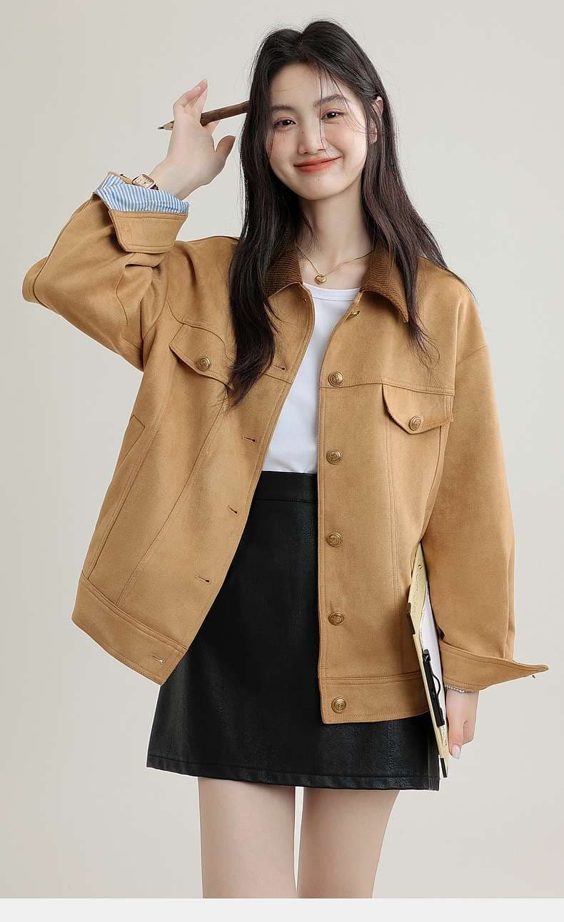オーバーサイズシャツジャケット｜デート服