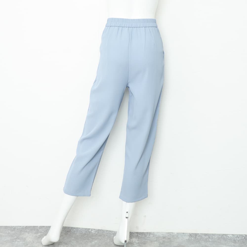 デート服 美脚セミワイドパンツ 6色展開 9分丈ズボン