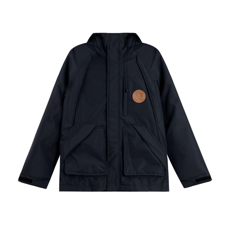 デート服 もこもこファー付きカジュアルダウン